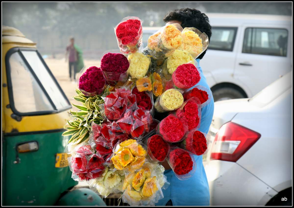 在新德里花市裡探險，挖掘關於鮮花與男人的故事