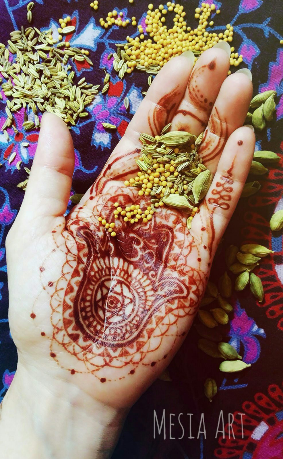 漫談Henna印度彩繪－圖騰意義２