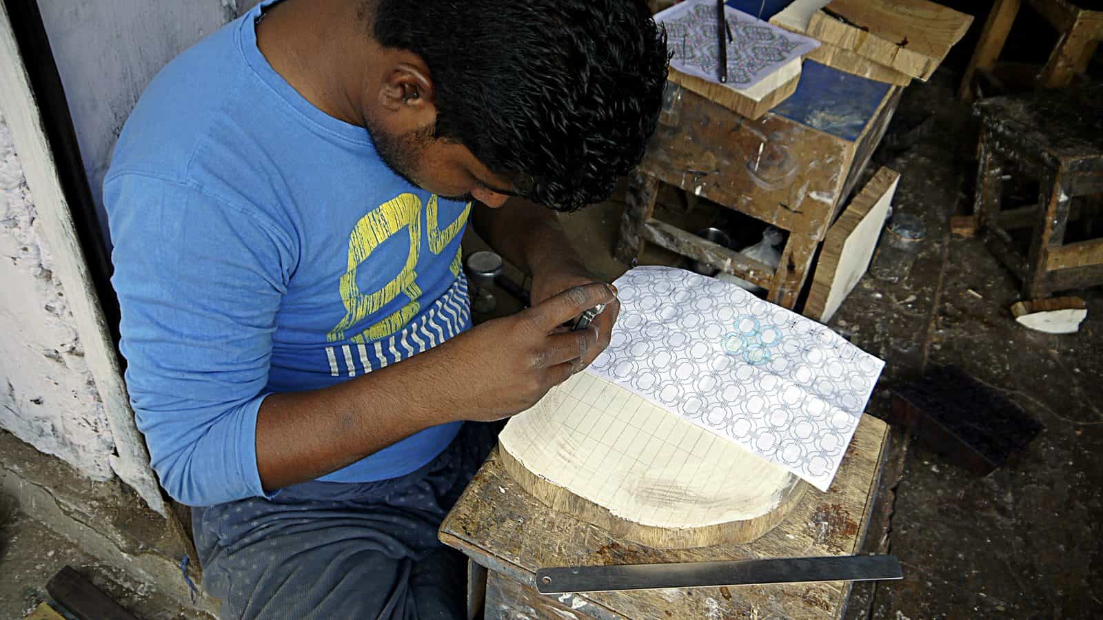 齋浦爾近郊小鎮桑格內爾：私闖染布工廠，木刻印章大叔的攝影練習