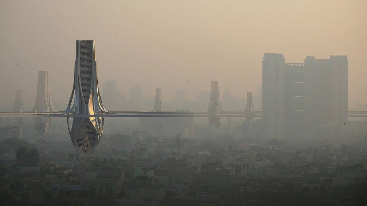 印度空汙怎麼解？建築公司：超大型空氣清淨機如何！