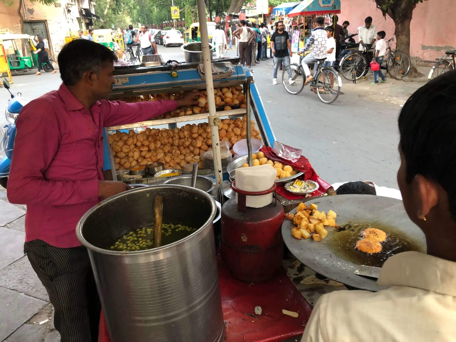 印度必吃：酸甜好滋味！街頭小吃馬鈴薯煎餅 Aloo Tikki